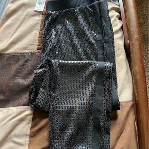 Black Studded Joggers